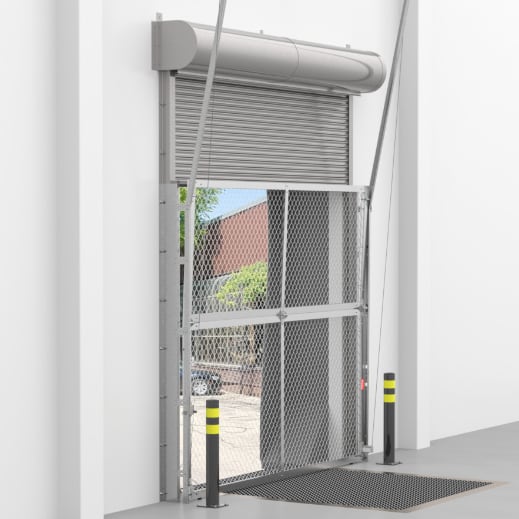 Behind Rolling Vertical Lift