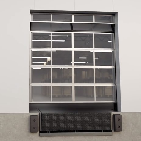Panel In Top Of Opening