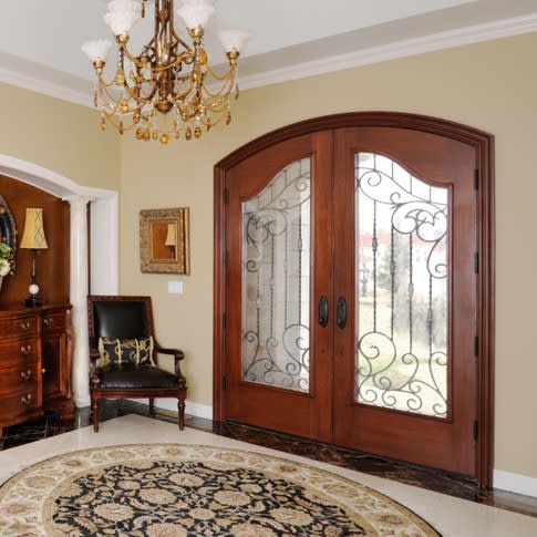 Wrought Iron Door
