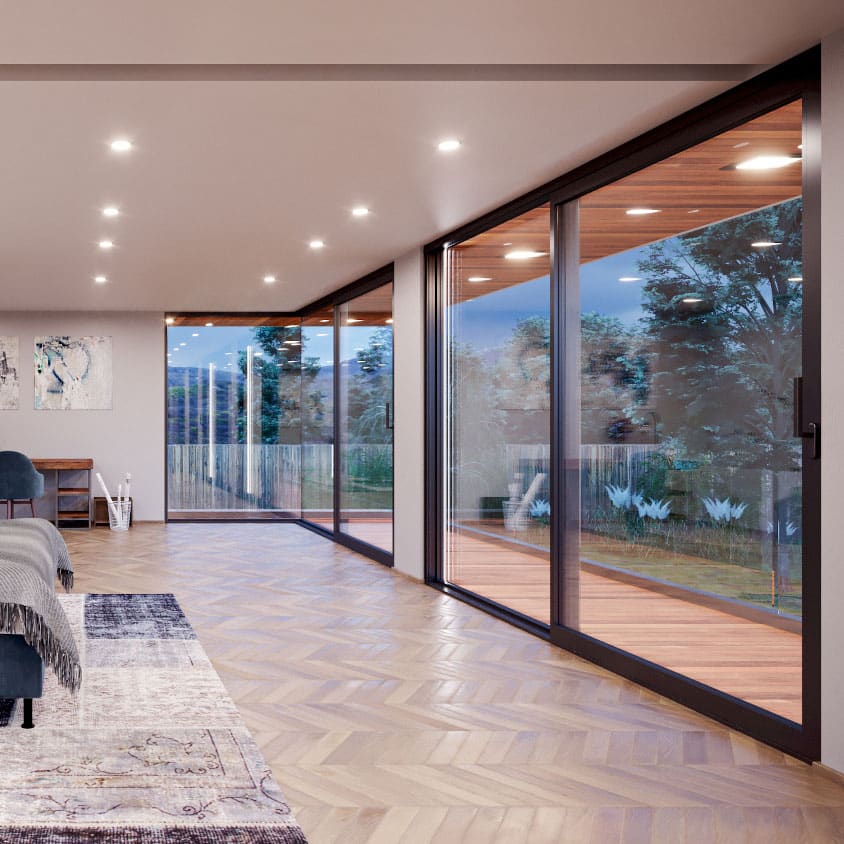 Lift and Slide Door