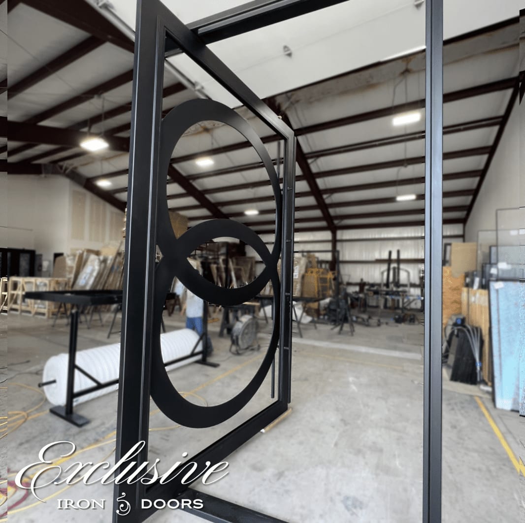 Glazed Pivot Doors
