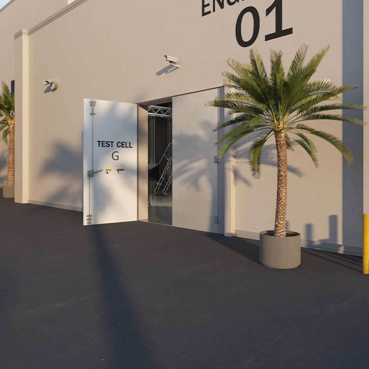 Industrial Entry Door