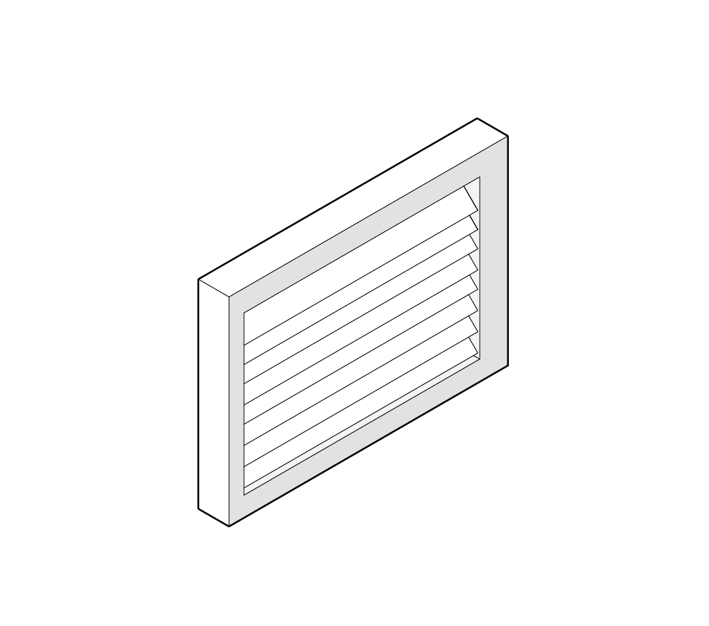 Finish Flange - Masonry Vent