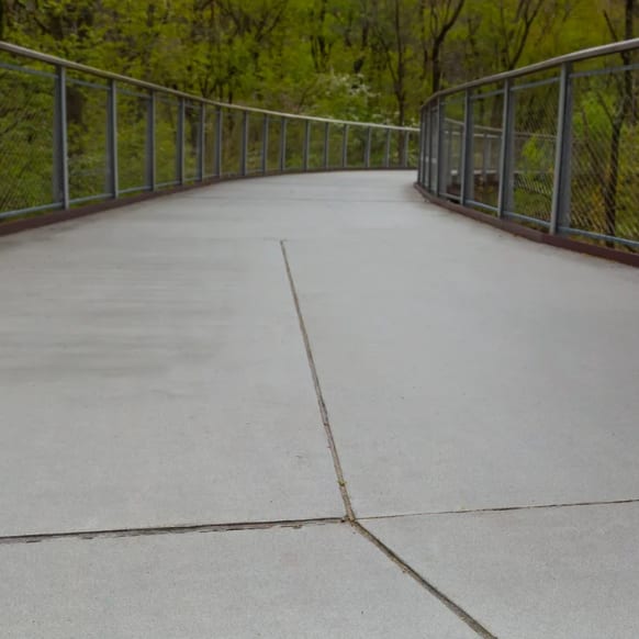 Pedestrian Bridge Decking