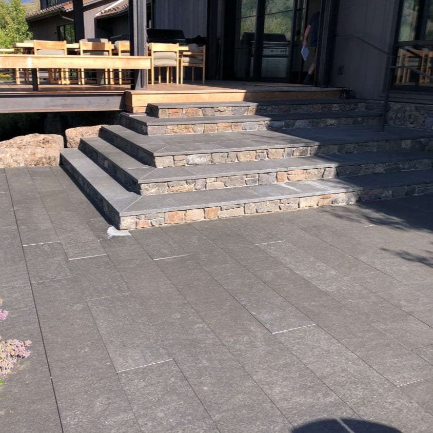 Basalt Flamed Paving