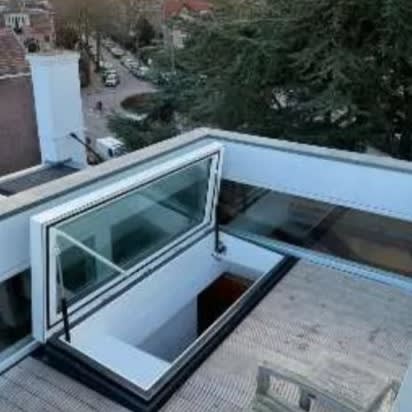 RHTG glazed with fixed stair