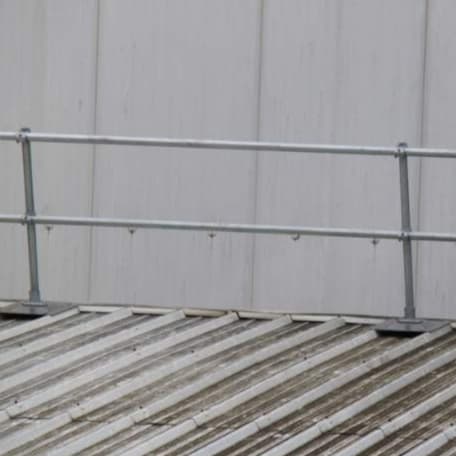 Corrugated Roof Railing