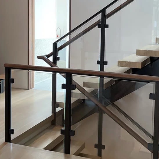 Transitional-Modern Railings