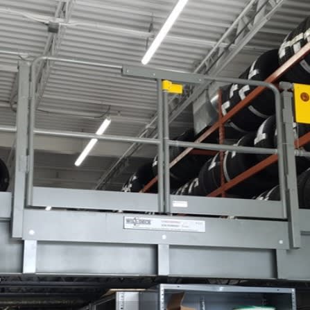 Mezzanine Pallet Gates