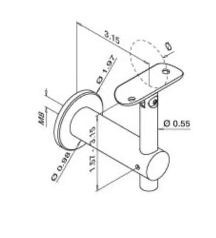 Adjustable Wall Mount