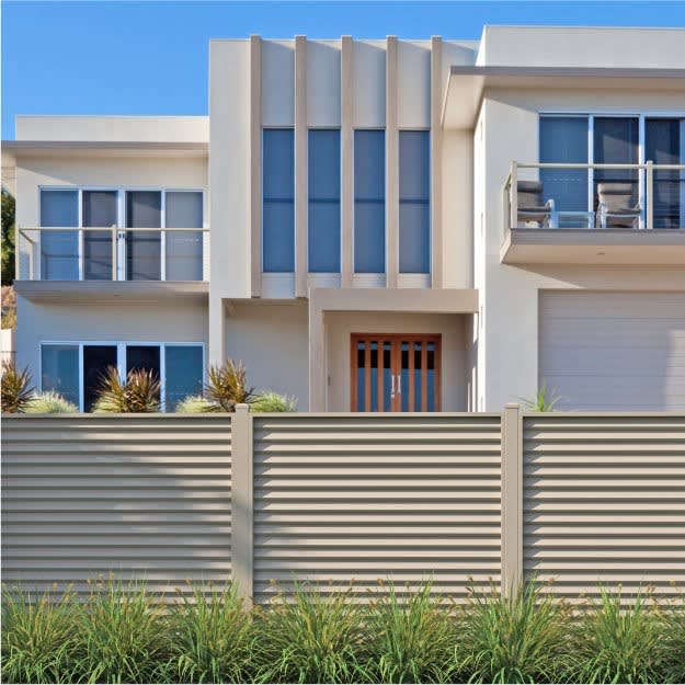 Louvered Panel Fencing