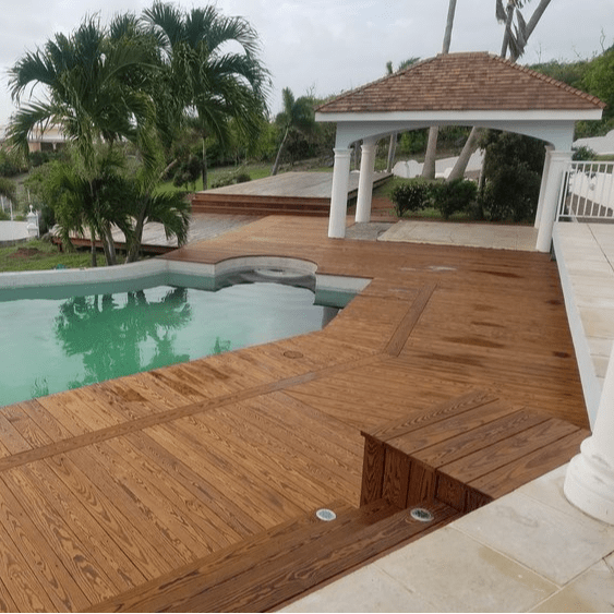 Thermally Modified Decking