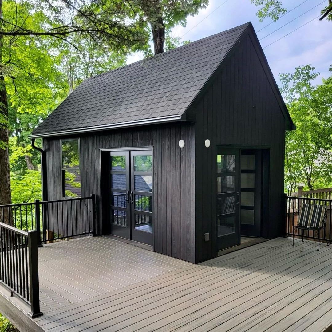 Burn-Brushed Pine Black Oil