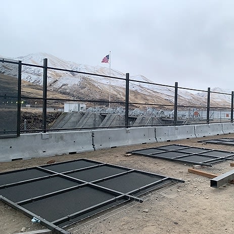 Modular Barrier Fence
