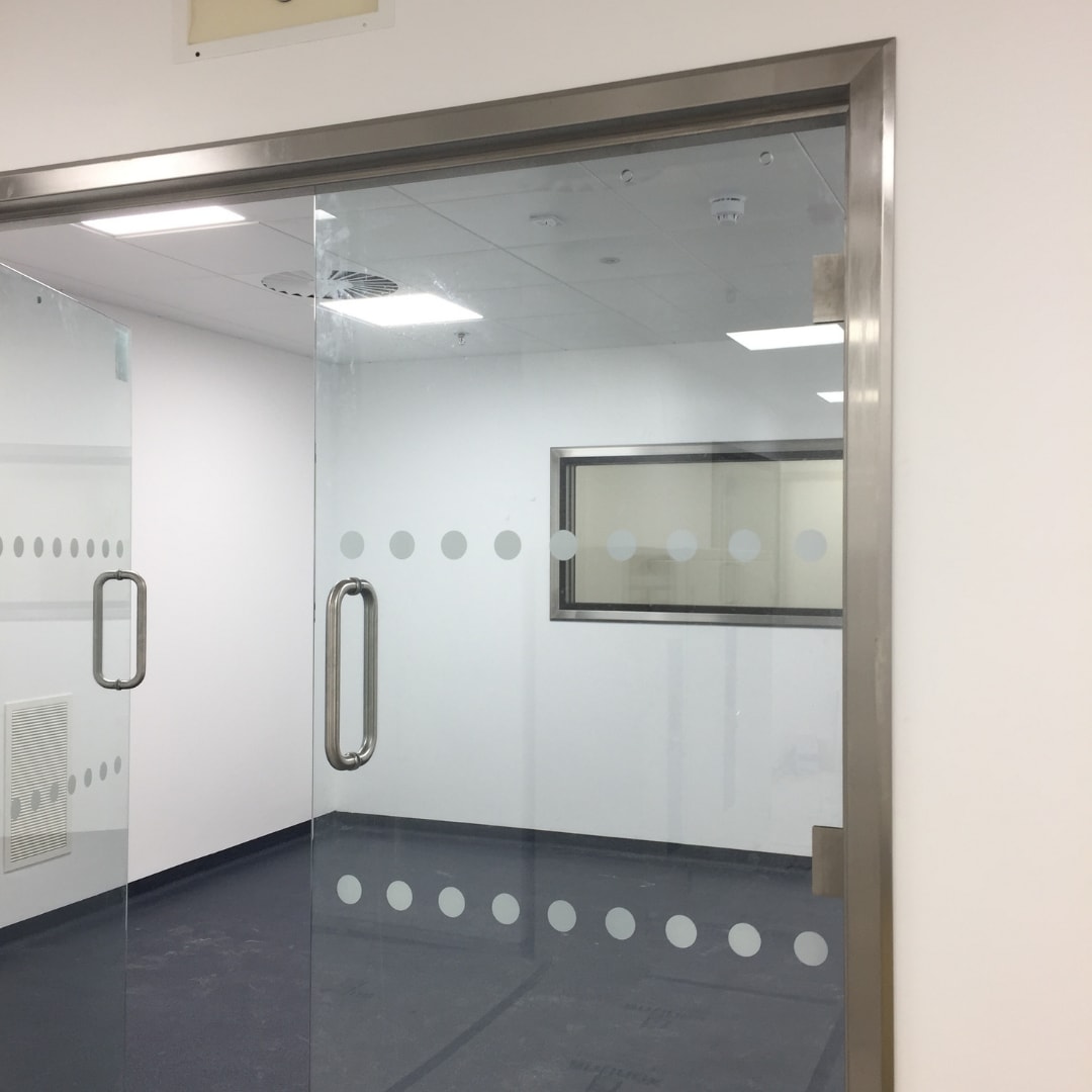 Glass Hinged Doors