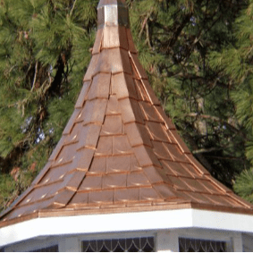 Copper Scallop Shingles
