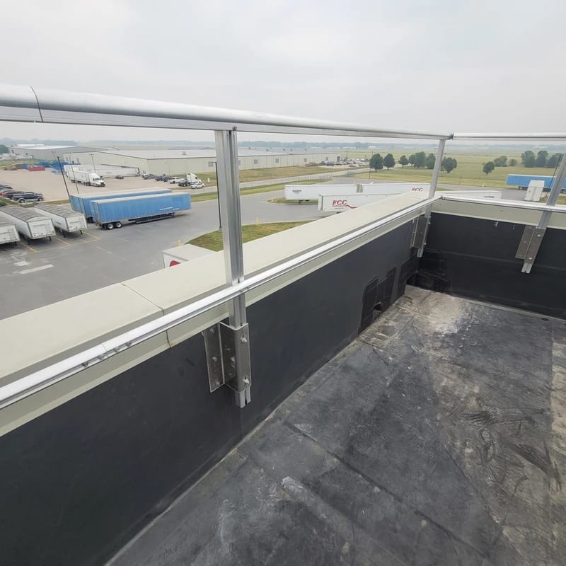 Internal Wall Mount Guardrail
