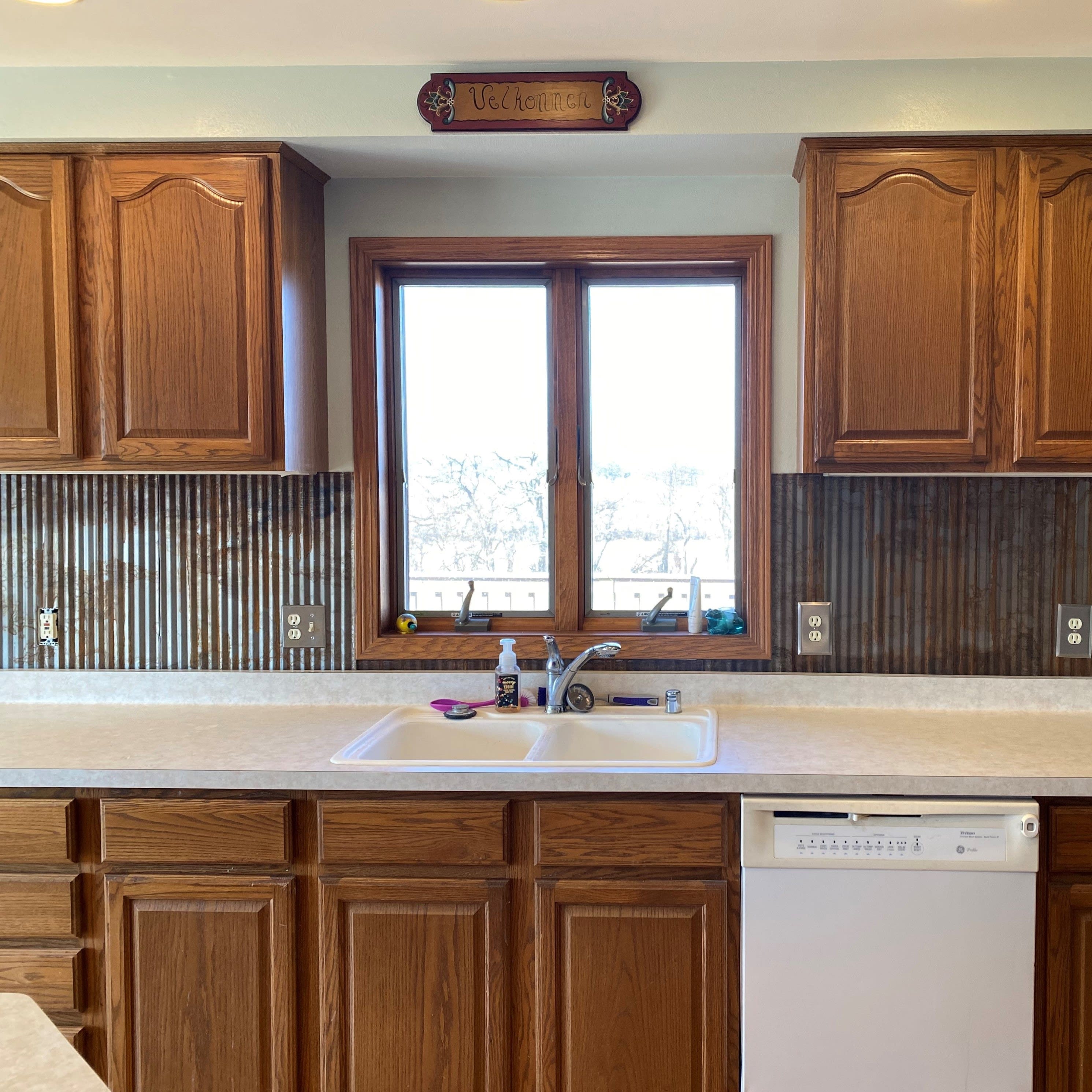 Corrugated Wainscoting
