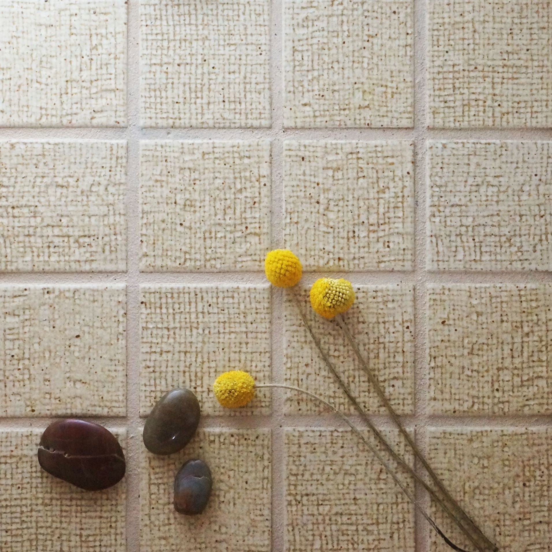 Fabric texture square