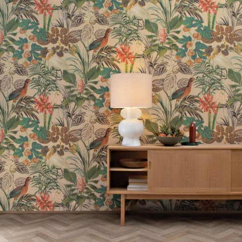 Birds of Paradise Printed
