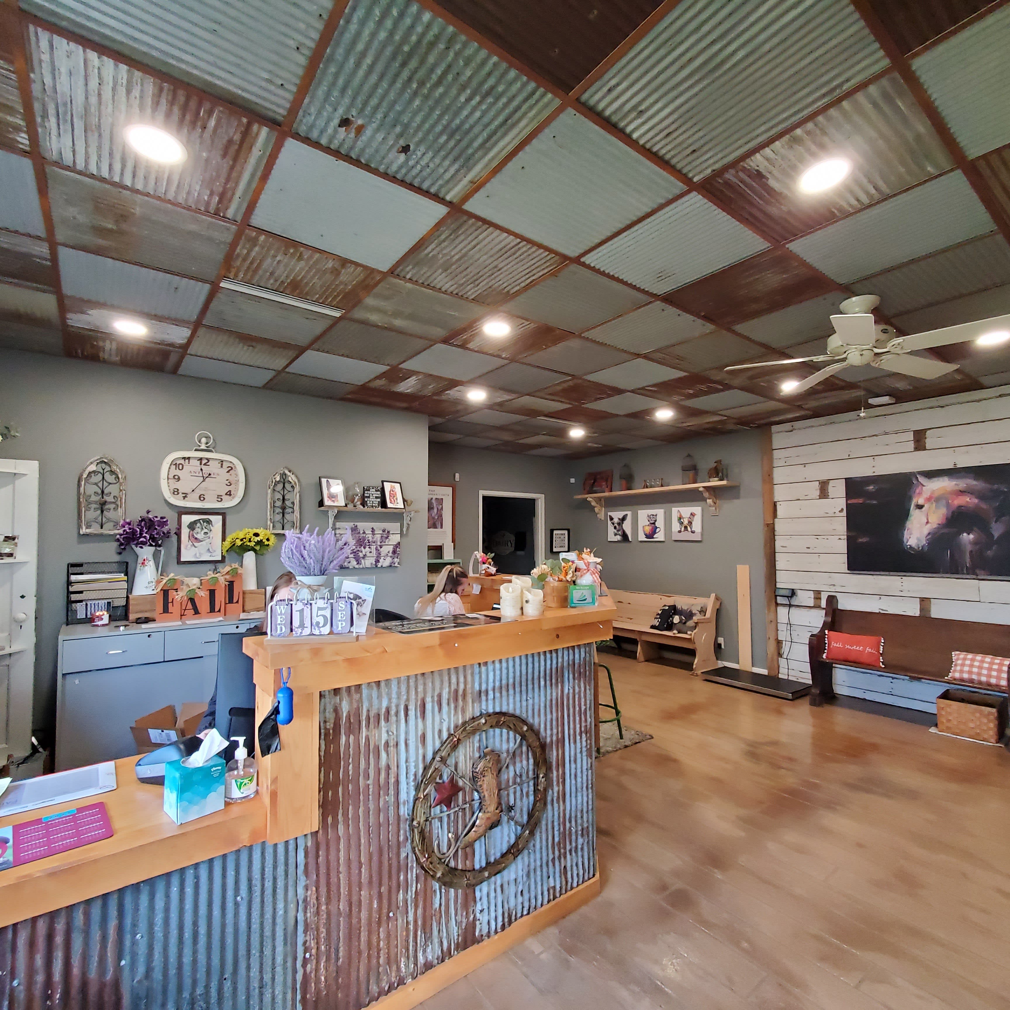 Corrugated Ceiling Tiles