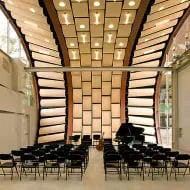 Curved Acoustical Reflectors