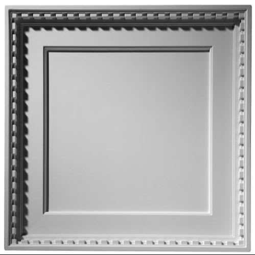Coffered Dentil Faux Finish
