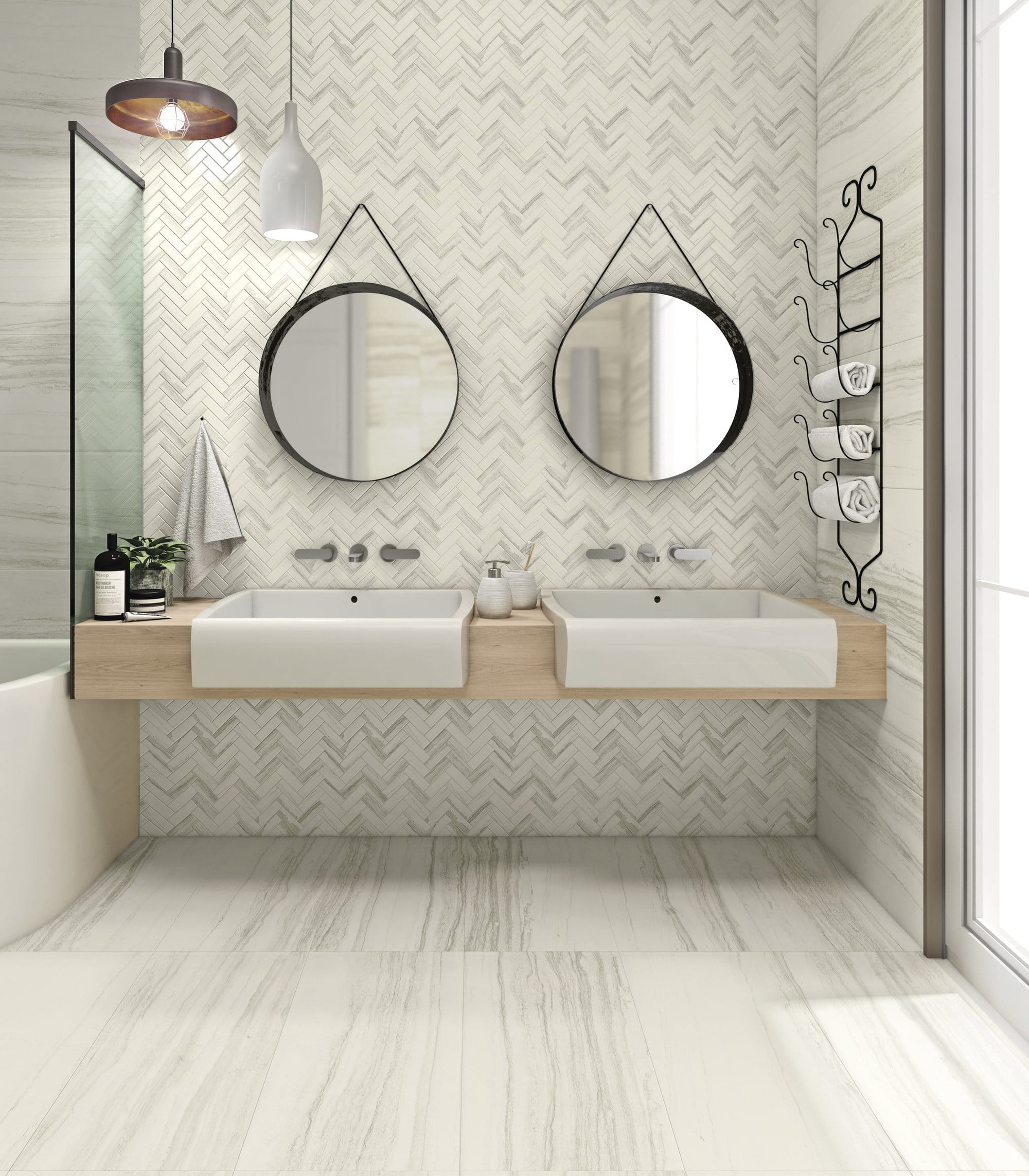Highland Herringbone Mosaic