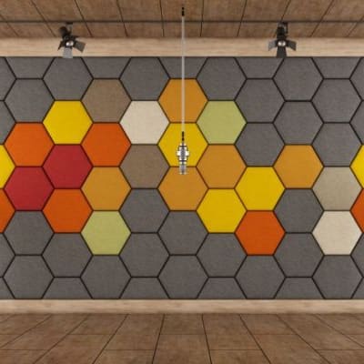 Hexagonal Felt Panel & Blade