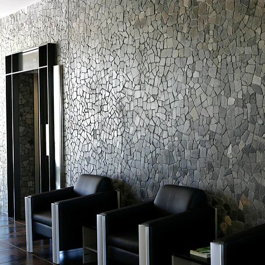 Large Random Mosaic