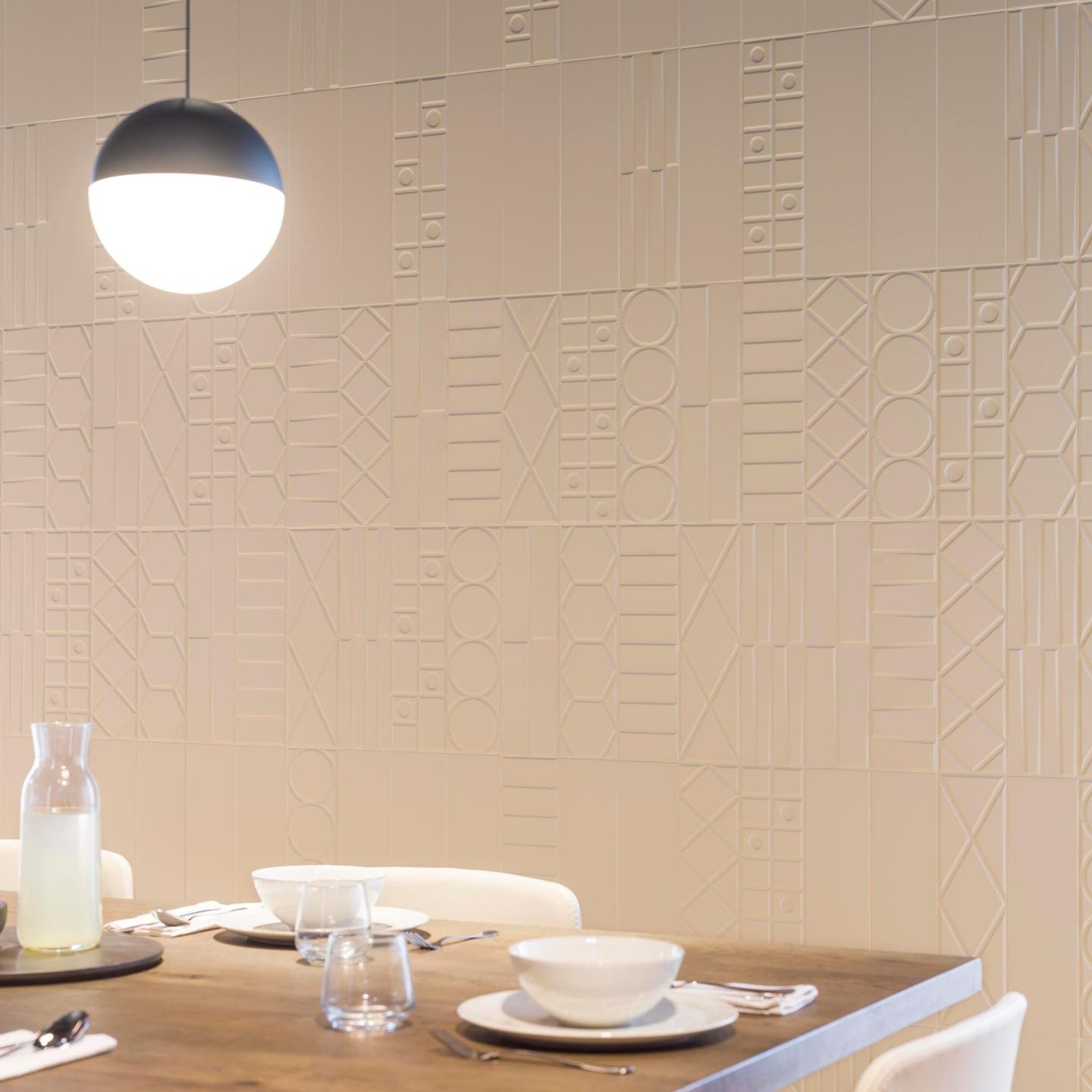 Geo Deco Beige