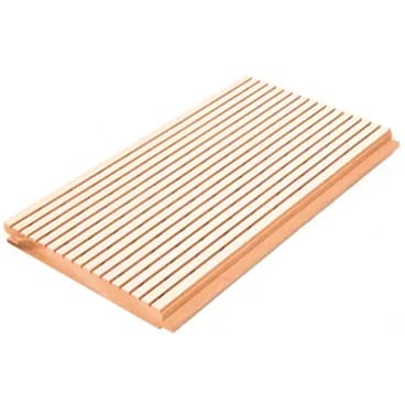Groove and Bore Wood