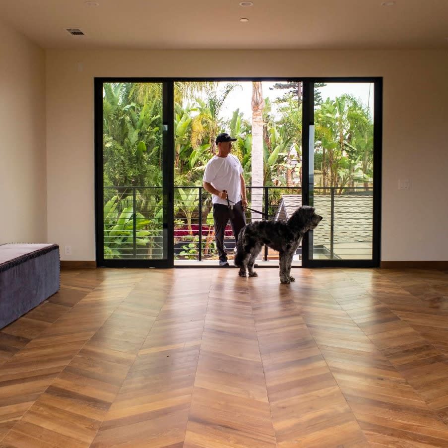 Chevron Flooring