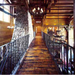 Skipped Planed Wood Flooring