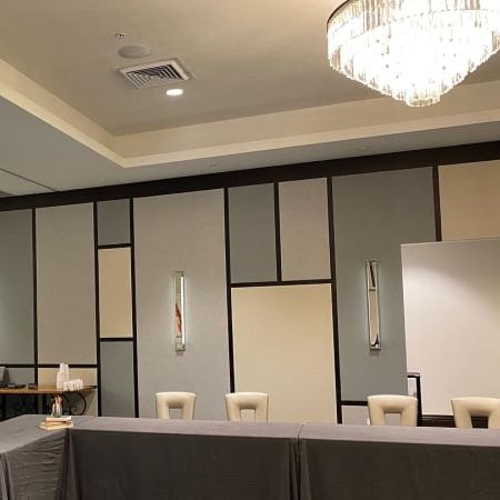 Acoustic Fabric Wall