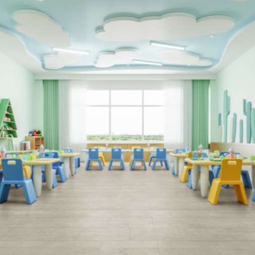Dry Back LVT Tile