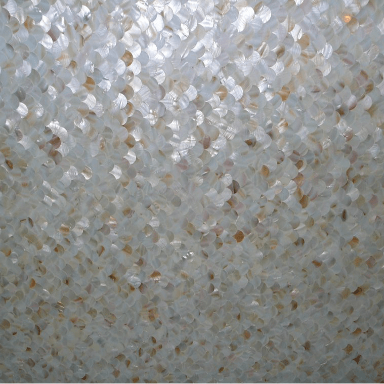 Fish Scale Fan Shell Mosaic
