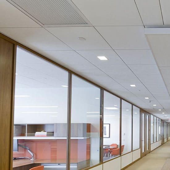 Closed Textile Ceiling