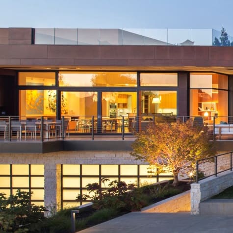 Awning - CorTen Steel