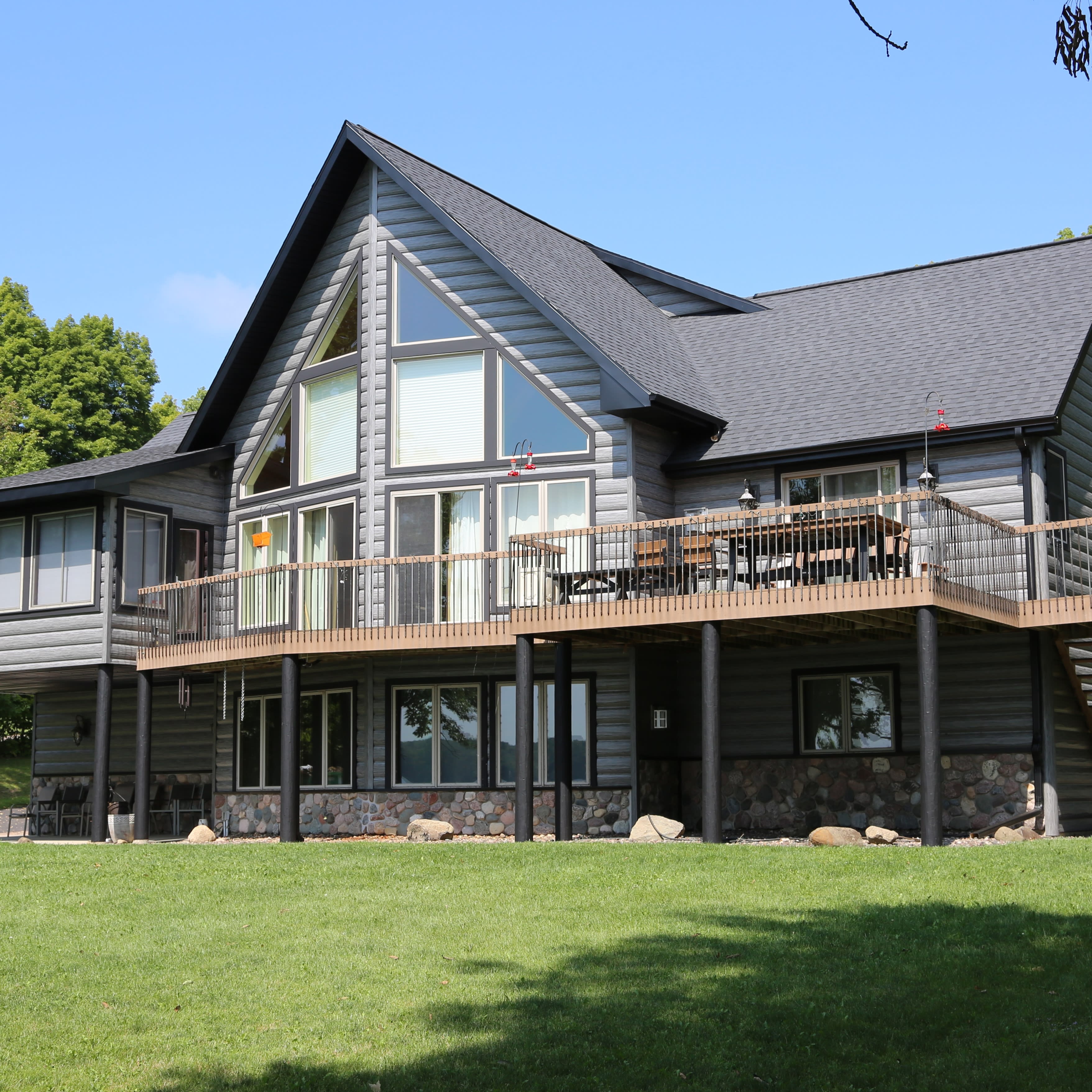 Steel Log Siding