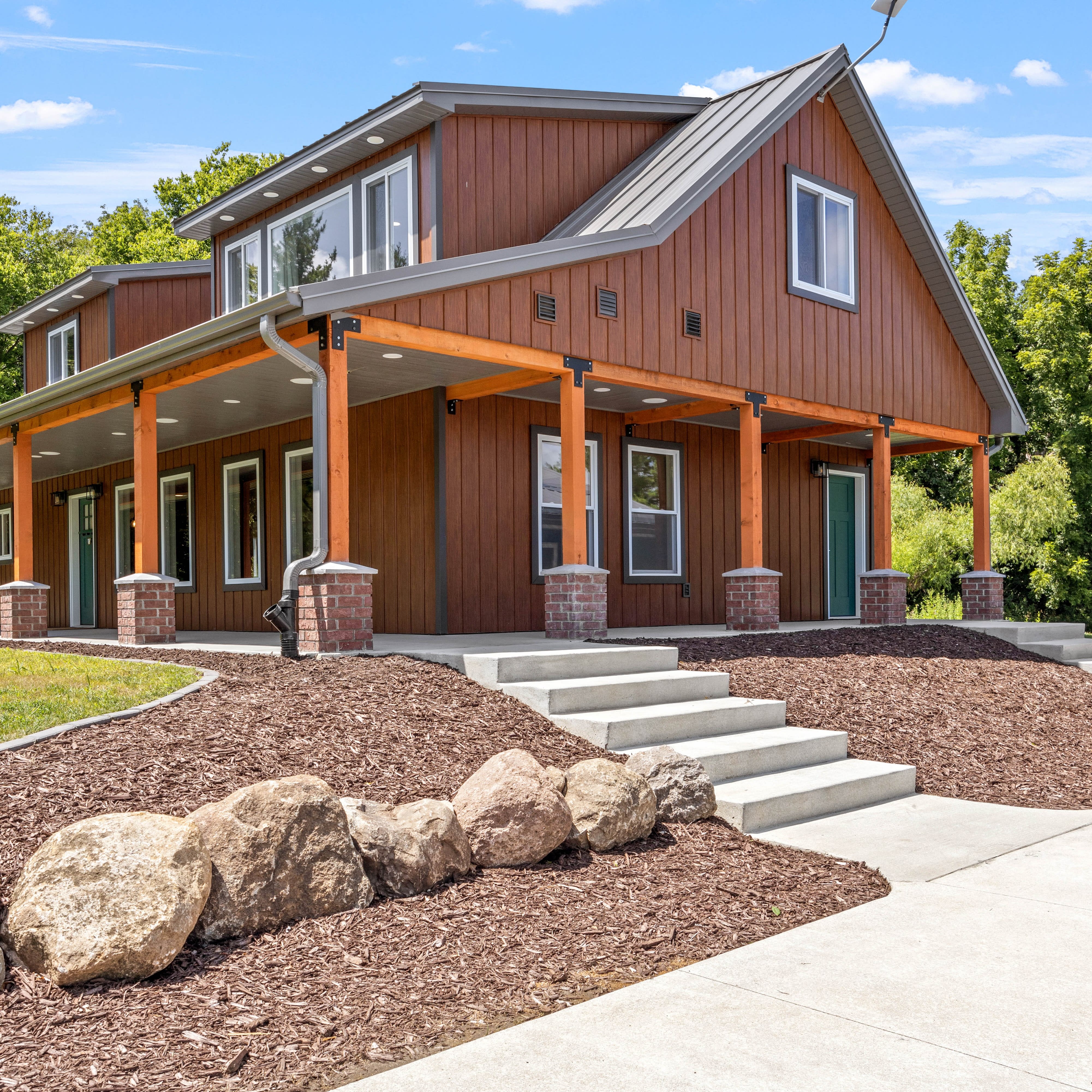 Steel Board & Batten Siding