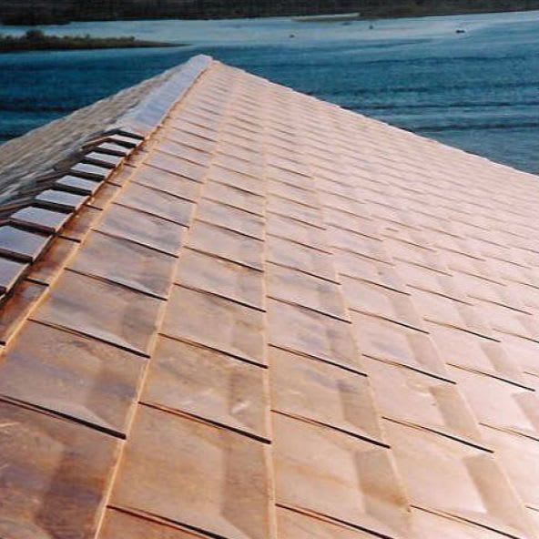 Copper Shingles