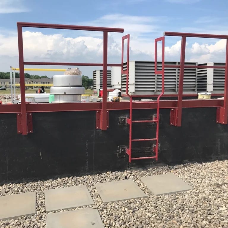 External Wall Mount Guardrail