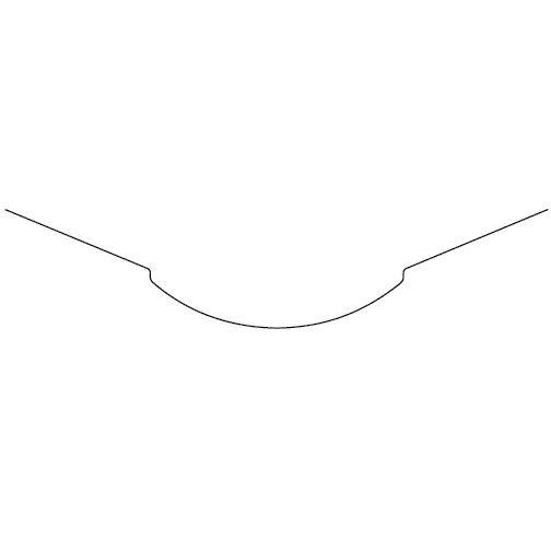 135° Splay Bullnose Corner