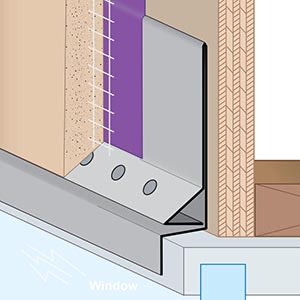 #3 Stucco Screed Flashing