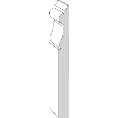 GSB725MDF Base Moulding