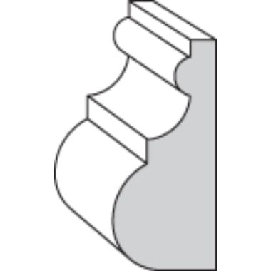 BS134MDF Base Moulding