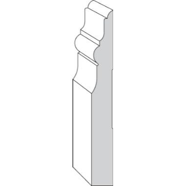 GSB534MDF Base Moulding