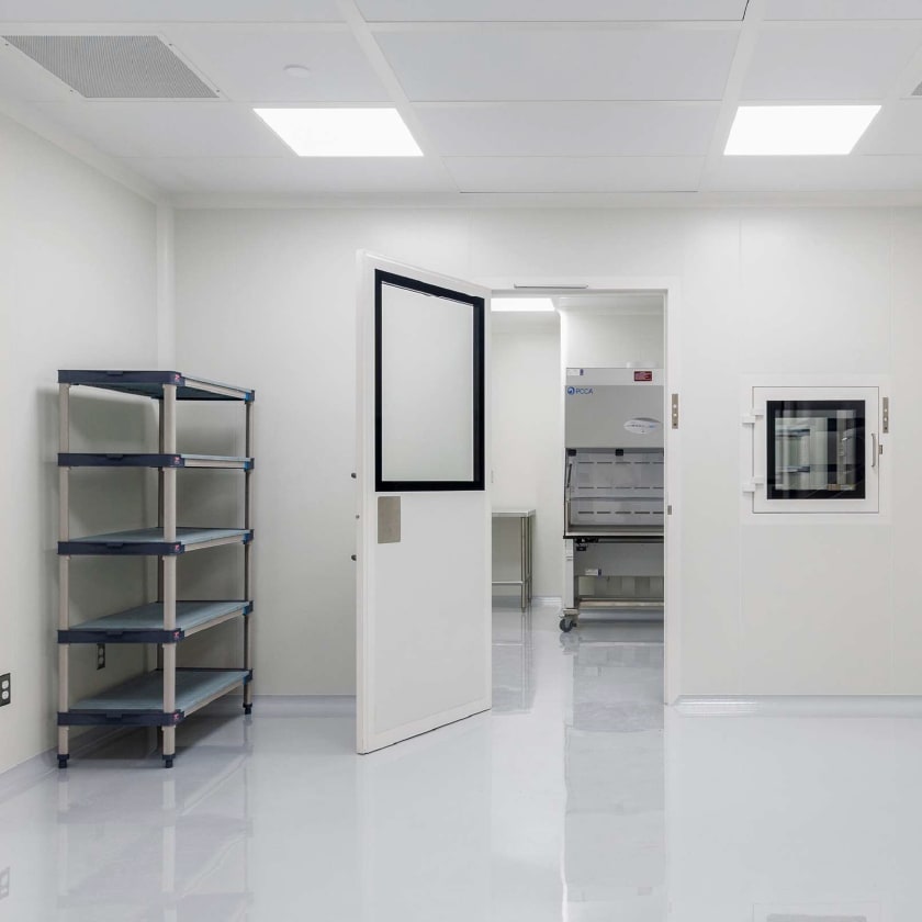 Galvanized Steel Swing Door