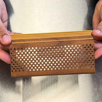 Perforated V Groove